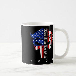 Taza De Café Elecciones de Trump 2024 Demasiado Grandes Para Am