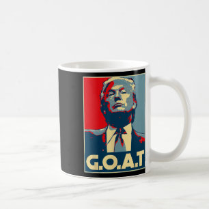 Taza De Café Elecciones de Trump Goat en el centro del dedo 202