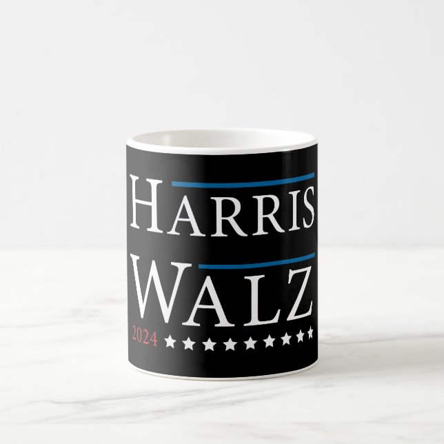 Taza De Café Elecciones Harris Walz 2024 (Centro)