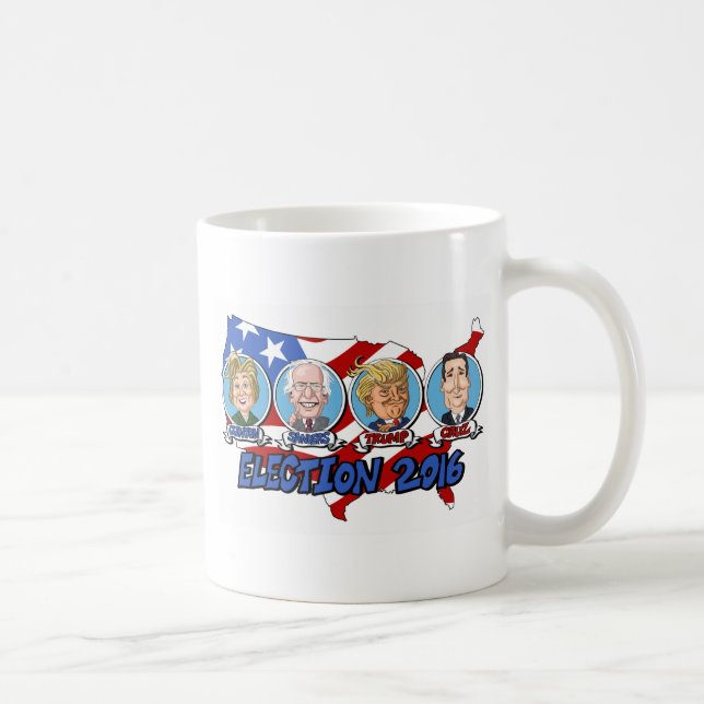 Taza De Café Elecciones presidenciales de 2016 (Derecha)
