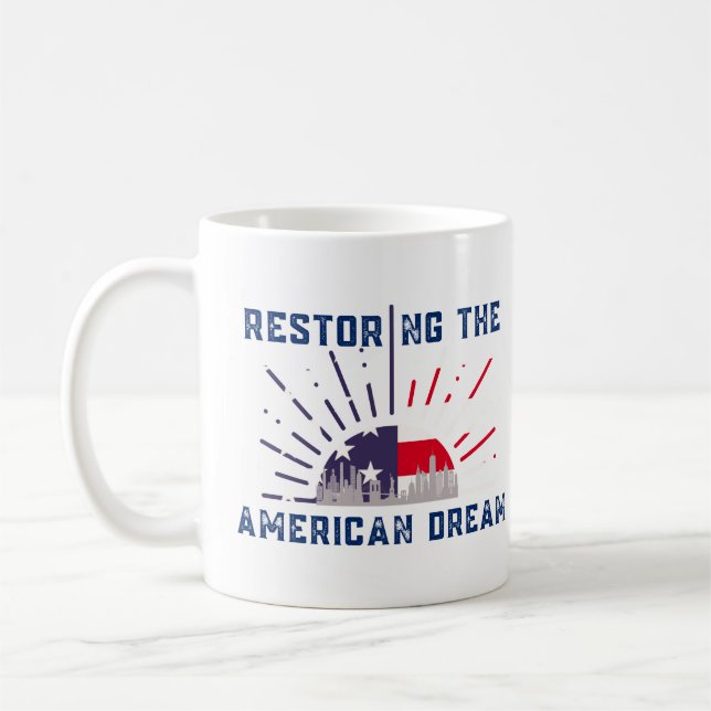 Taza De Café Elecciones presidenciales de Estados Unidos 2024 (Izquierda)