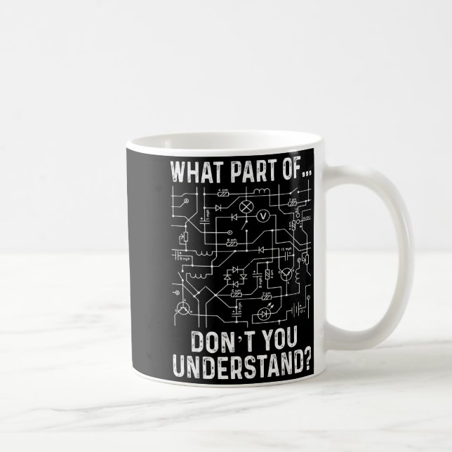 Taza De Café Electrical Engineering Electrical Engineer Men  (Derecha)