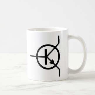 Taza De Café electrónica del transistor