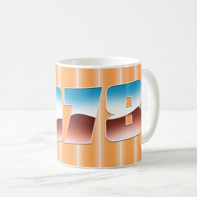 Taza De Café electrónico 1978 (Anverso derecho)