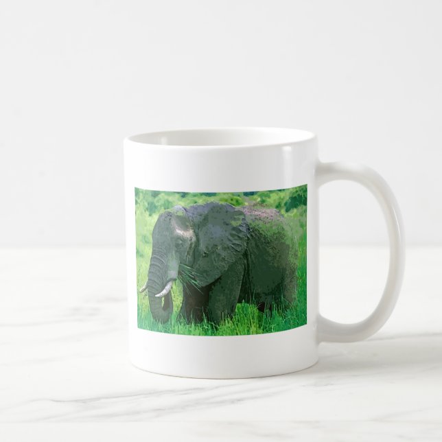 Taza De Café Elefante (Derecha)