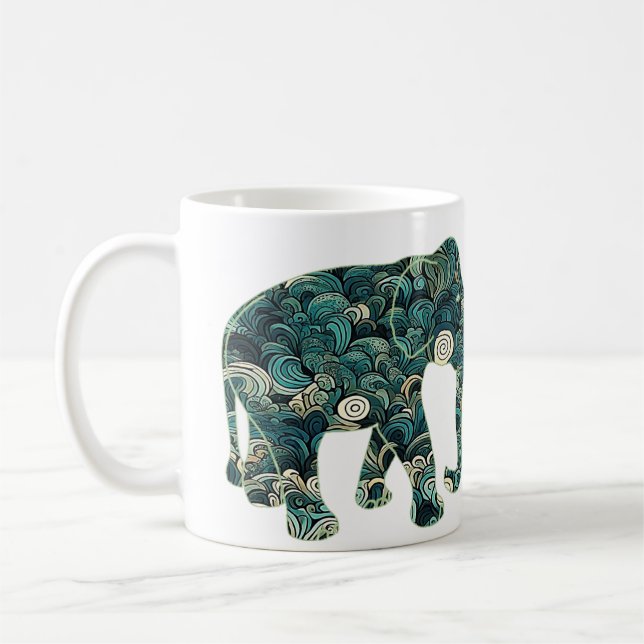 Taza De Café Elefante (Izquierda)