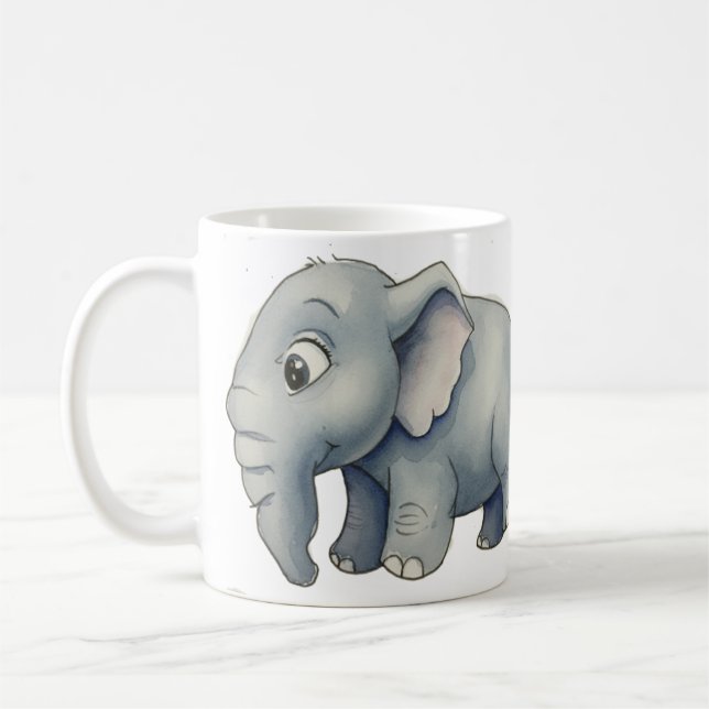Taza De Café Elefante (Izquierda)