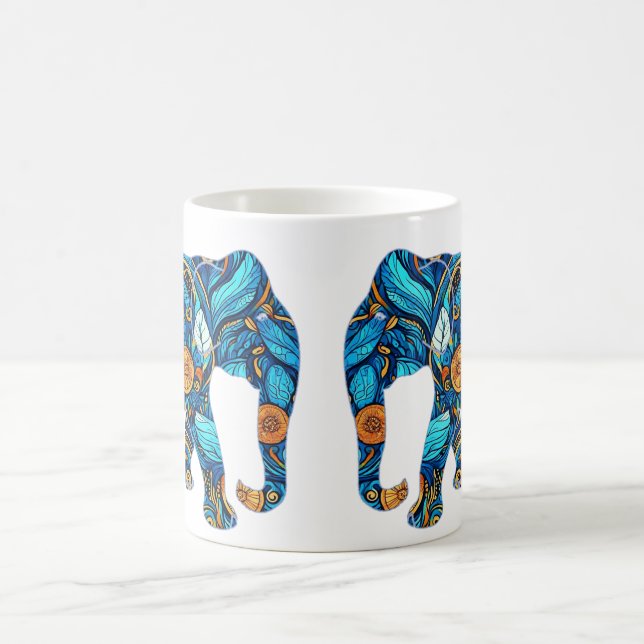 Taza De Café Elefante (Centro)