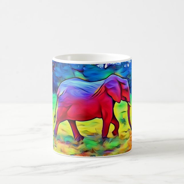 Taza De Café Elefante (Centro)