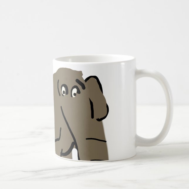 Taza De Café Elefante (Derecha)