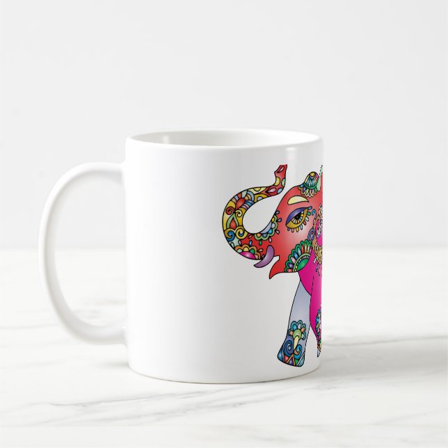 Taza De Café Elefante (Izquierda)