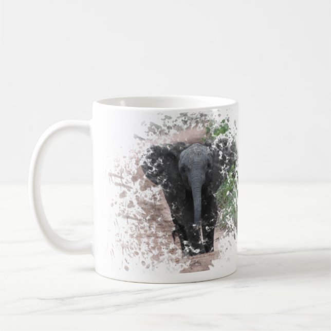 Taza De Café Elefante 2 (Izquierda)