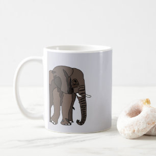 Taza De Café Elefante animal elefante