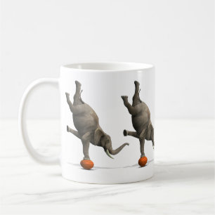 Taza De Café Elefante artístico