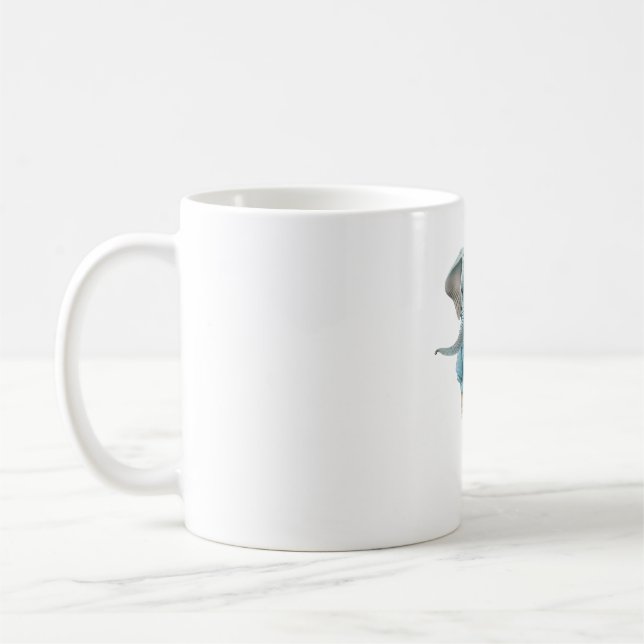 Taza De Café Elefante bebé (Izquierda)