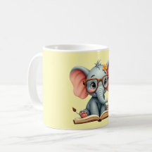 Elefante Bebé Sabio