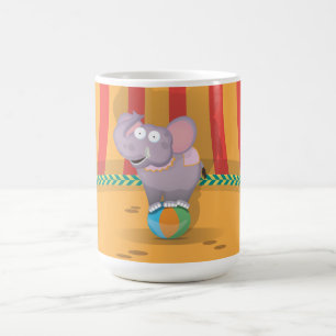 Taza De Café Elefante Circus