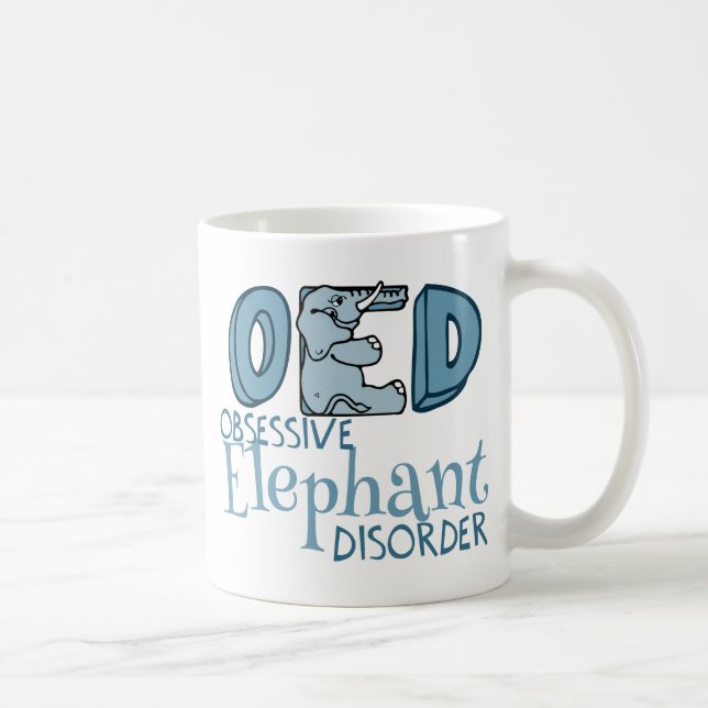 Taza De Café Elefante Cute (Derecha)
