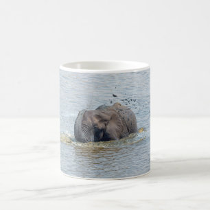 Taza De Café Elefante de baño