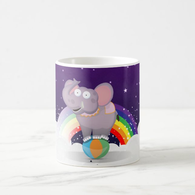 Taza De Café Elefante de circo (Centro)