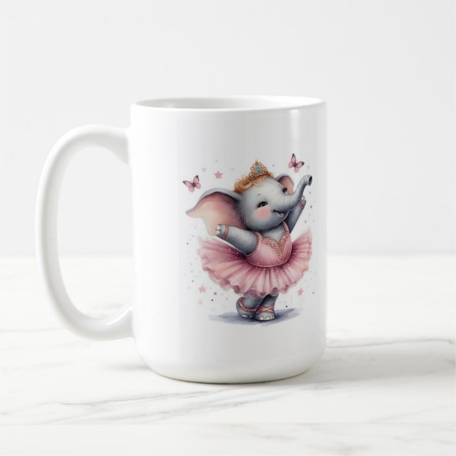 Taza De Café Elefante en el ballet (Izquierda)
