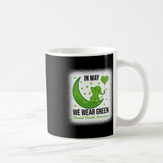 Taza De Café Elefante En Mayo Usamos Verde Para La Salud Mental