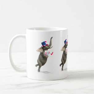 Taza De Café Elefante GOP
