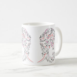 Taza De Café elefante ornamental