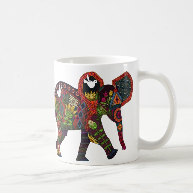 Taza De Café elefante pequeño (Derecha)