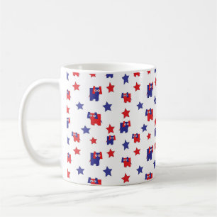 Taza De Café Elefante Republicano