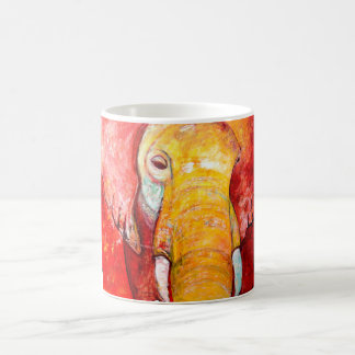 Taza De Café Elefante rojo