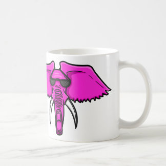 Taza De Café Elefante rosado