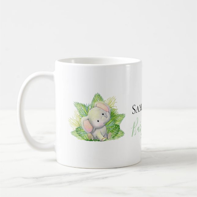 Taza De Café Elefante Safari Coffee Mug (Izquierda)