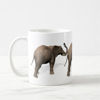 Taza De Café Elefante tomando un selfie