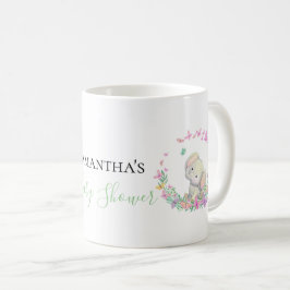 Taza De Café elefante y mariposas Café Mug