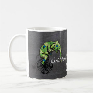 Taza De Café Elefantes Más Bicicletas Equivalen a ¡HORROR!