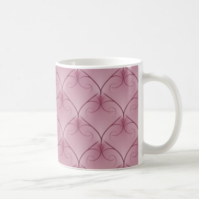 Taza De Café Elegance Mug, Muted Mauve (Derecha)