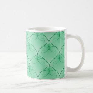 Taza De Café Elegance Mug sin igual, Mint Green