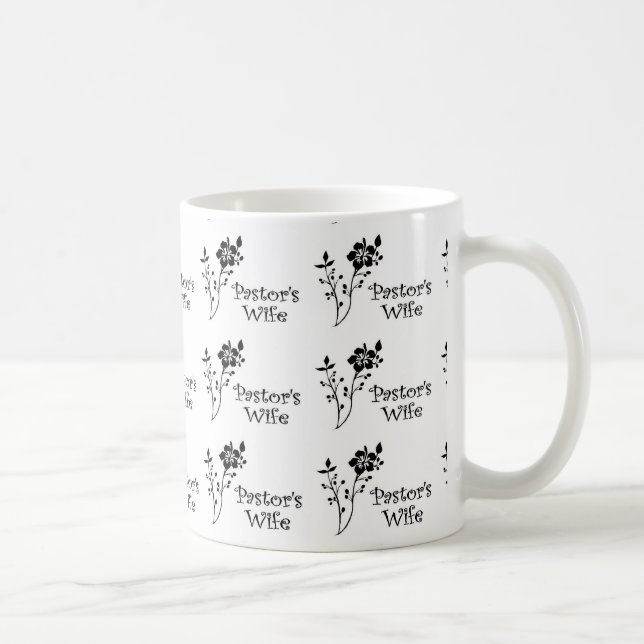 Taza De Café Elegancia de la esposa de los pastores (Derecha)
