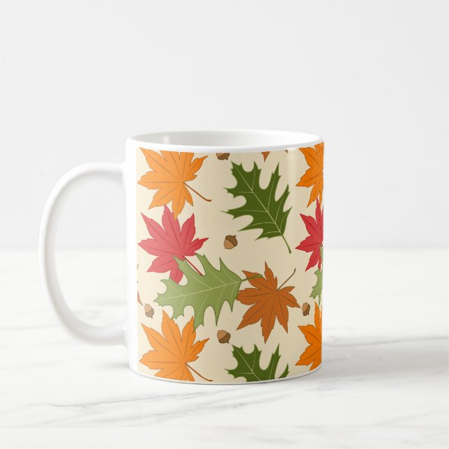 Taza De Café Elegancia de otoño (Izquierda)
