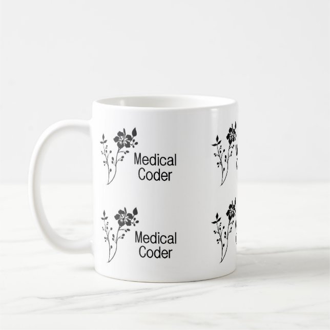 Taza De Café Elegancia del codificador médico (Izquierda)