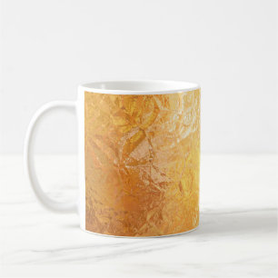 Taza De Café Elegancia dorada: Resumen de fondo lujoso