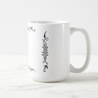 Taza De Café Elegancia en blanco
