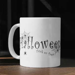 Taza De Café Elegancia Espeluznante: Diseño de Telaraña de Hall