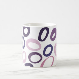 Taza De Café 🎀 Elegancia Femenina: La Moda Dotada Mug