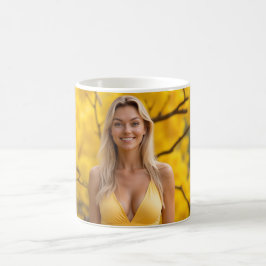 Taza De Café Elegancia inalámbrica en primavera