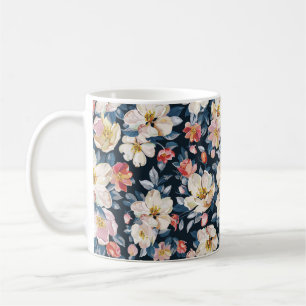 Taza De Café Elegancia sin fisuras con manzana floreciente tr