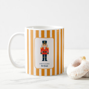 Taza De Café Elegant Cascanueces en Las Rayas Amarillas