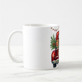 Taza De Café Elegant Christmas Car – Holiday Season Design