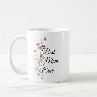 Taza De Café Elegant Floral Gift for Mother